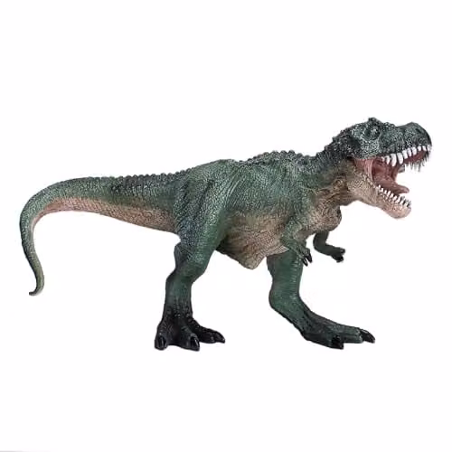MOJO Prehistoric Life Collection T-Rex Hunting Dinosaur Model Toy Figure, Green