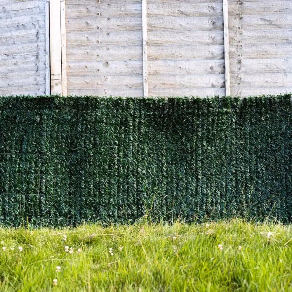 Marco Paul Green Artificial Hedge Wall-Mounted Screen W: 300 cm, H: 100 cm – 4