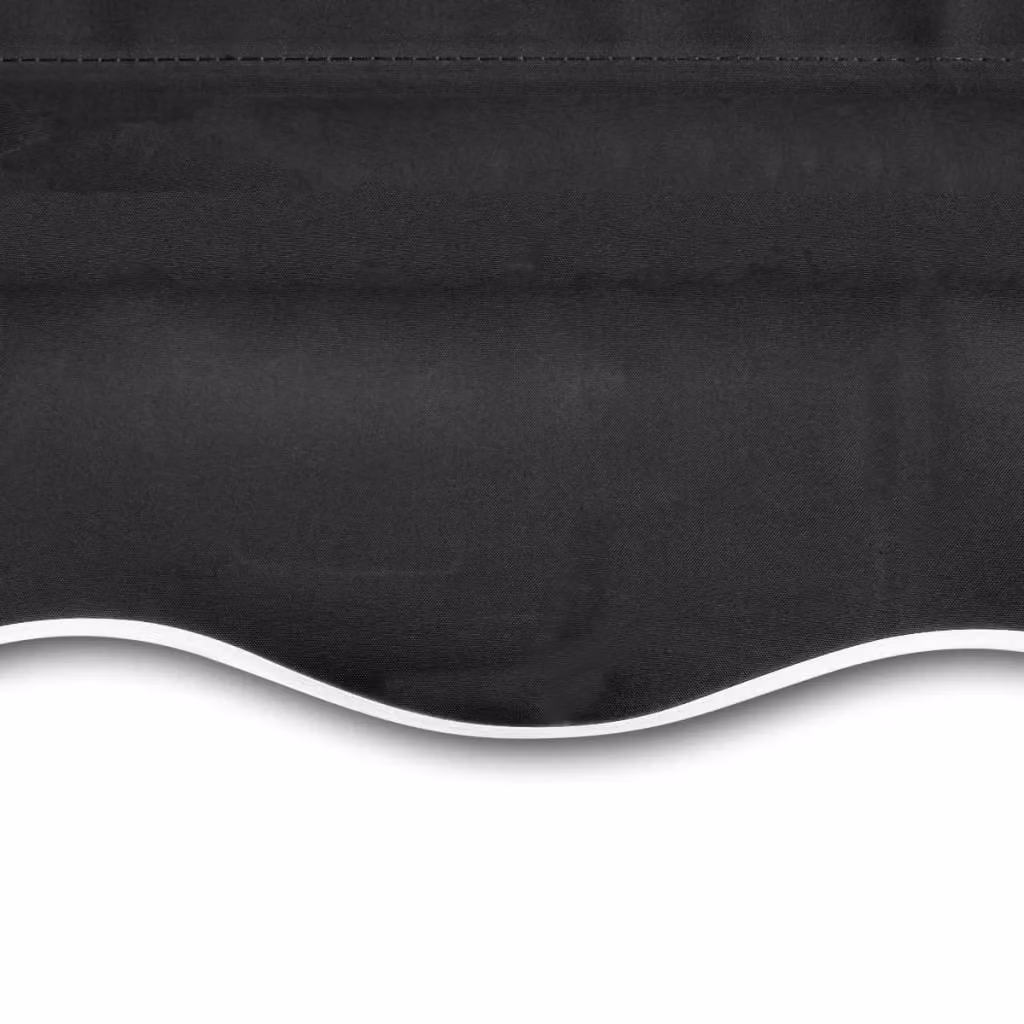 Berkfield Home Anthracite and Black Polyester Awning Sunshade Canvas W: 300 cm, D: 250 cm – 4