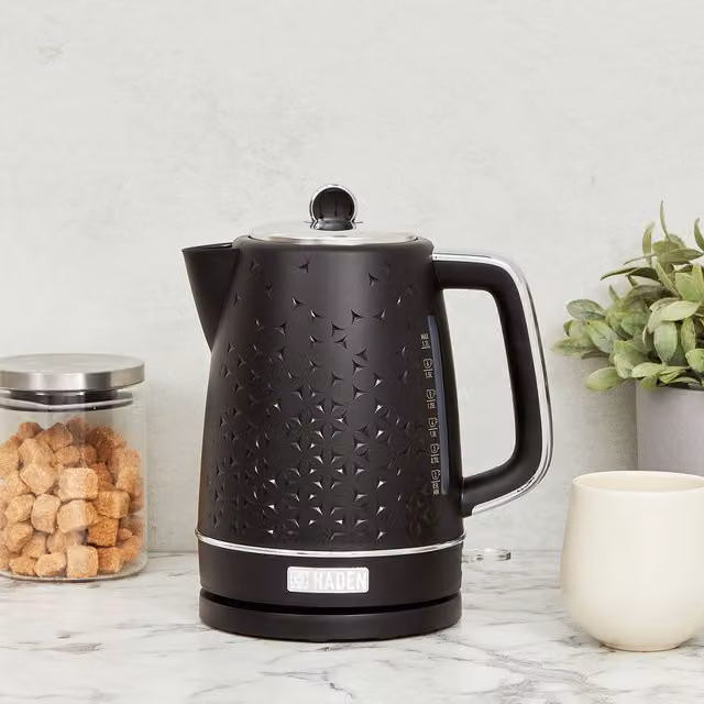 Haden Starbeck Metal Kettle, 1.7 l, Black