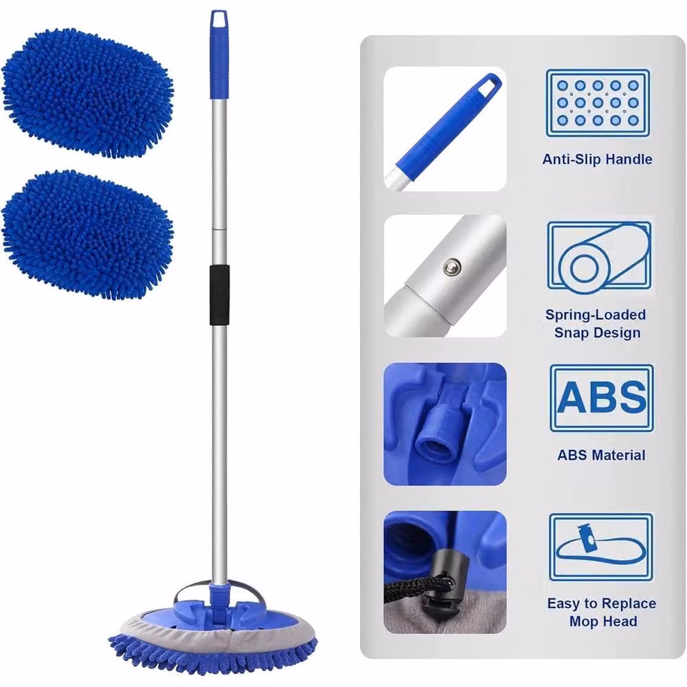 PAWNORA Extending Car Washing Brush in Blue – 5