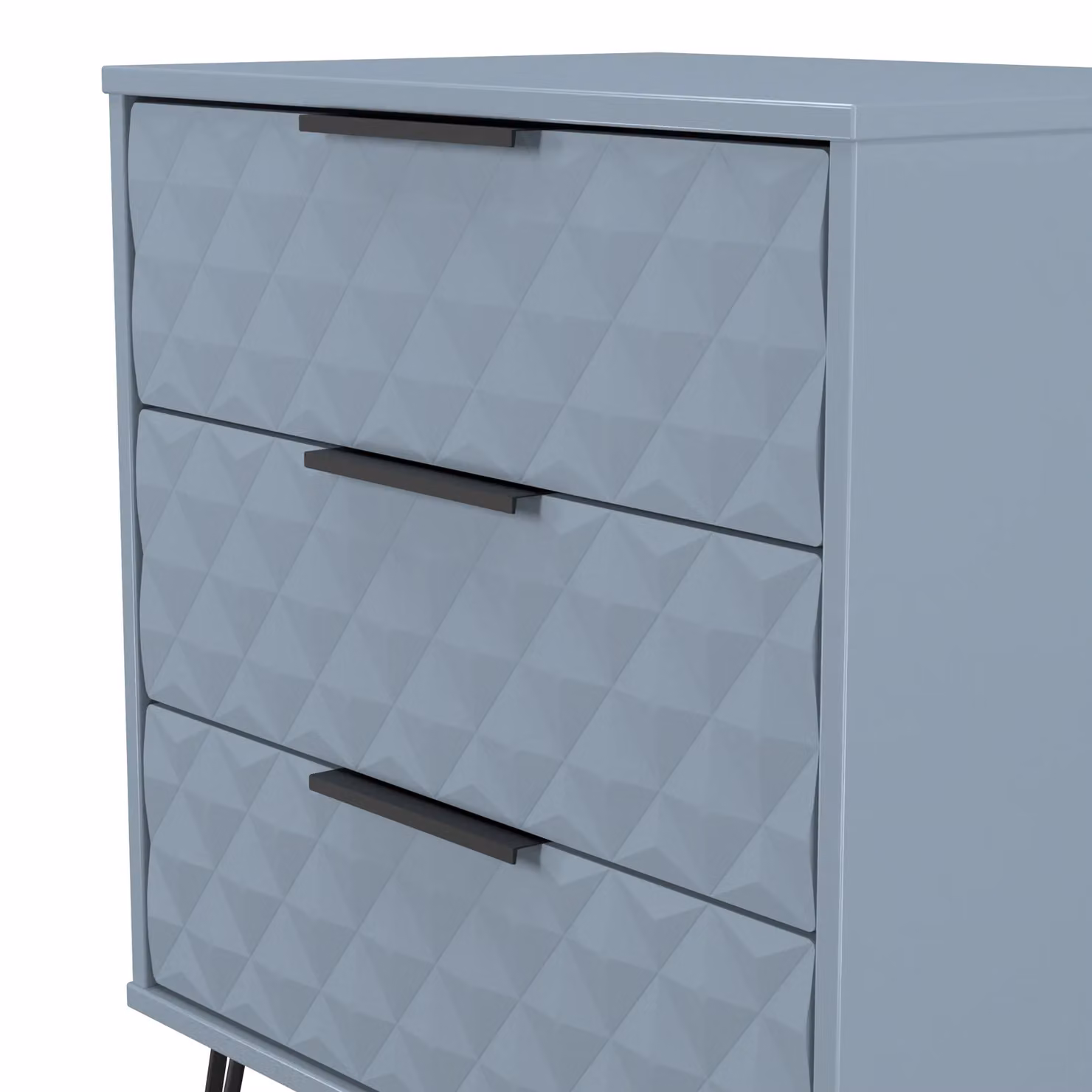 2 U Islay 3 Drawer Chest in Light Blue – 3