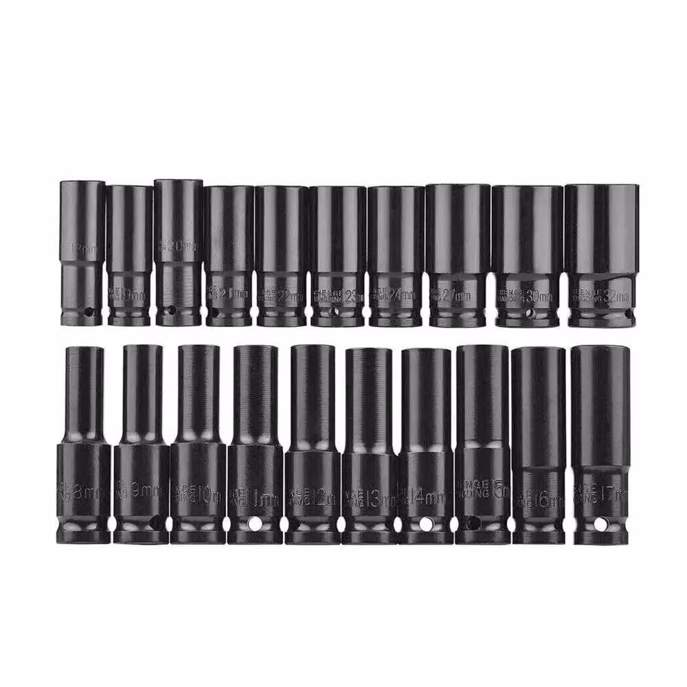 SPETLEK 20-Piece Deep Impact Socket Set in Black – 4