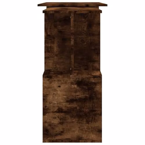vidaXL Modern Corner Desk in Brown, W/D/H: 200 x 50 x 76 cm – 3