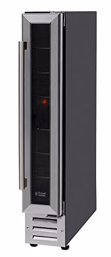 Russell Hobbs RHBI7WC1SS Freestanding or Integrated Glass Wine and Drinks Cooler in Stainless Steel with 7 Bottle Capacity – 1