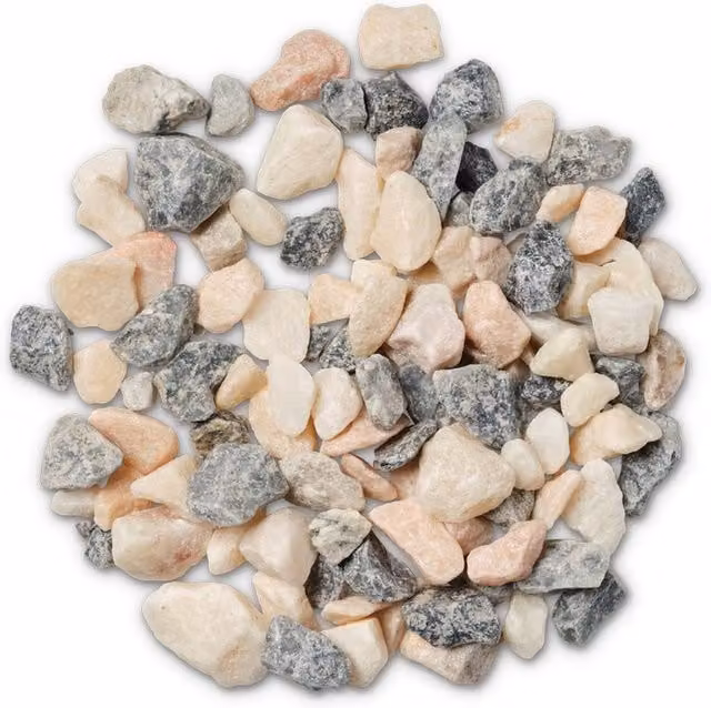 Buttercup Farm White and Coral Pebbles 16-32 mm Premium Aggregate Bulk Bag 850 kg