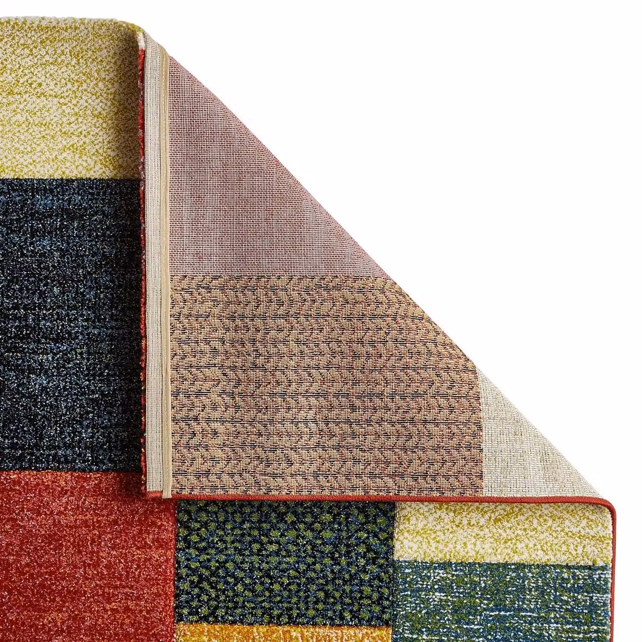 The Rug Shop UK Hand Tufted Modern Geometric Multicolour Area Rug, W: 200 cm, D: 290 cm – 7