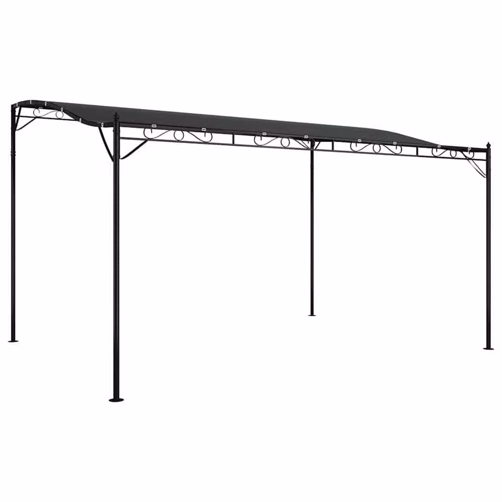 Berkfield Home Regardless Canopy in Anthracite and Black, W: 4 m, D: 3 m – 2