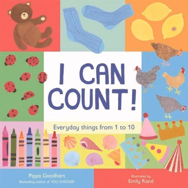 Pippa Goodhart I Can Count Multicolour Board Book