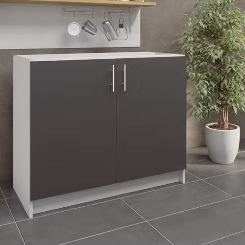 JD Greta Modern Kitchen Base Unit in Matt Grey – 3