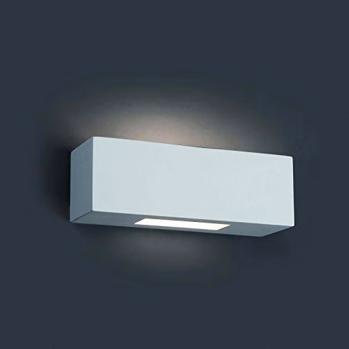 Faro Barcelona Chera 63174 Modern White Plaster Wall Light 40 W – 2