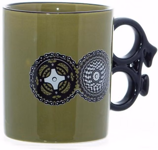 Boxer Gifts Changing Gears Bike Mug in Green