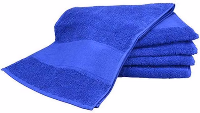 ARTG Print-Me Personalised Blue Cotton Terry Sports Towel for Adults