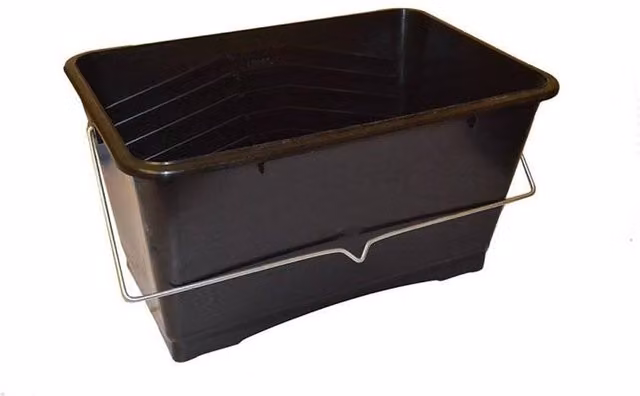 Universal Textiles Black Plastic Paint Scuttle 15 l