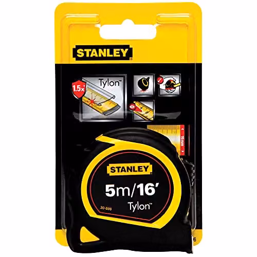 Stanley Tape Measure in Yellow and Black – 6