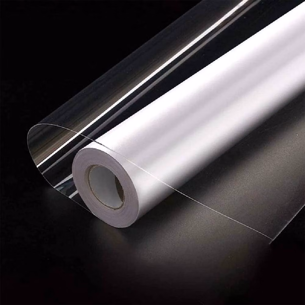 FLAVORA Transparent Clear Self-adhesive Desktop Film, W: 52 cm, L: 1000 cm – 2