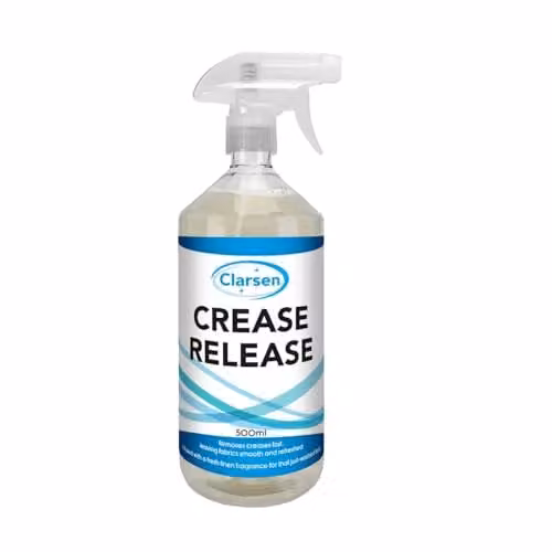 Coopers of Stortford Crease Release Spray 500ml Fresh Linen Scent Fabric Wrinkle Remover for Clothes and Bedding