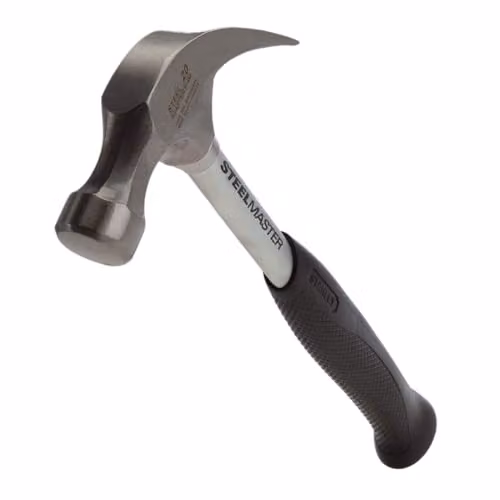 Stanley Steelmaster Claw Hammer 567g in Silver and Yellow
