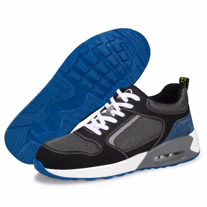 Safety Brands Men's Lightweight Water Resistant Steel Toe Cap Safety Trainers in Black, Size 10 UK – 3