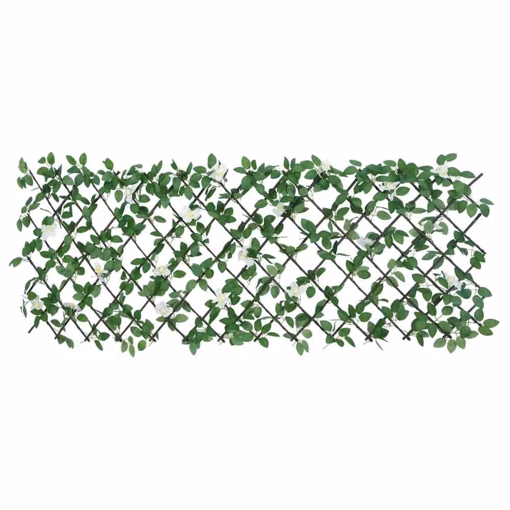 Berkfield Home Artificial Ivy Trellis Expandable Green, 5 Pieces, W: 186 cm, H: 30 cm – 2