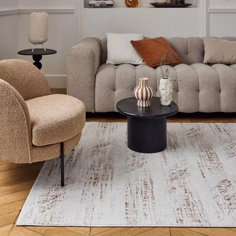 THE RUGS Carmel Abstract Area Rug in Terrotta and Multicolour, W: 120 cm, L: 170 cm – 4