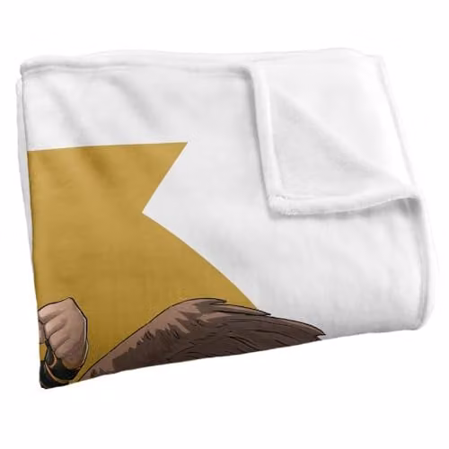 Warner Bros. Superman 2025 Hawkgirl Super Soft Silky Touch Fleece Throw Blanket, Multicolour, W: 152.4 cm x H: 127.0 cm – 2