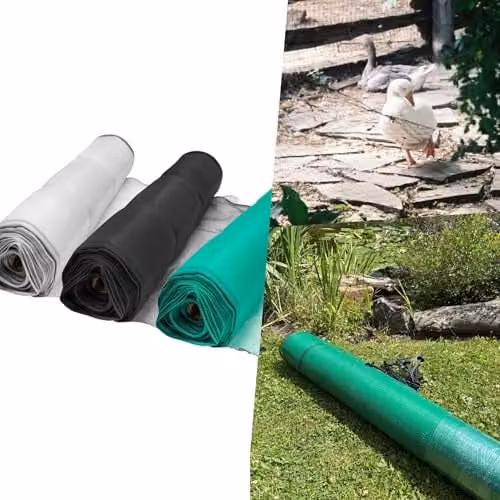 Pegdev Black UV-Stabilised Protective Pond Netting for Fish and Plant Safety, 23m – 3