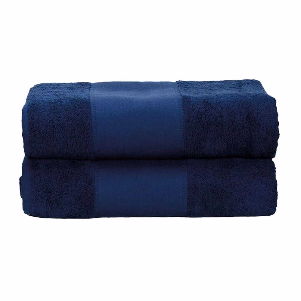 ARTG Print-Me Personalised Embroidered Cotton Terry Bath Towel in Blue, W: 70 cm, H: 140 cm – 2