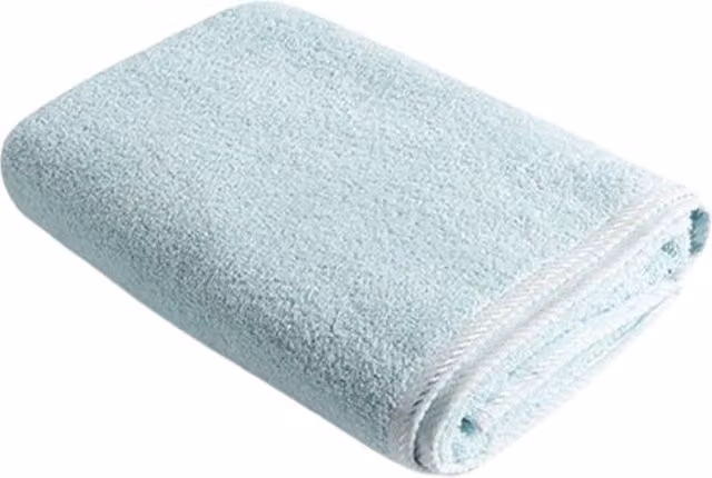 ARTG Light Blue Cotton Terrycloth Beach Towel