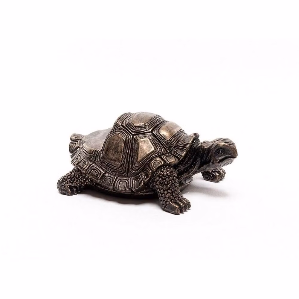 Jardinopia Tortoise Plant Pot Feet, Set of 3, Bronze, L8.5 x W6 x H5 cm – 2