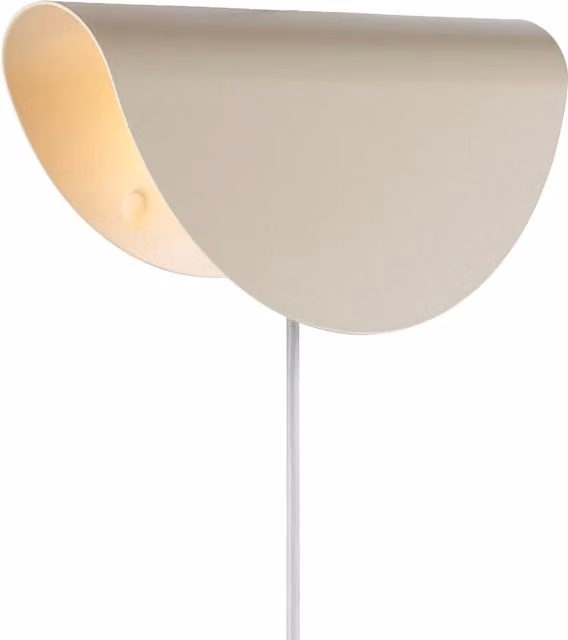 Nordlux Model Up and Down Wall Light in Beige Metal with E14 Socket