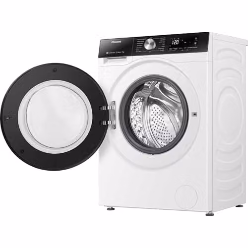 Hisense 3S Series WF3S9043BW3 9kg WiFi Connected Front Loader Washing Machine, 1400 rpm, White, A Rated – 4