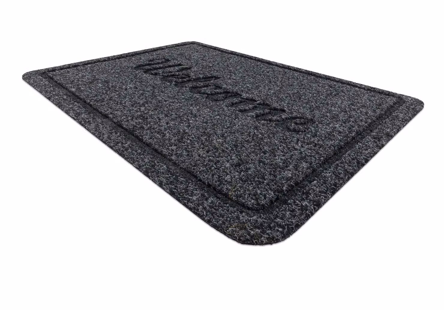 RugsX Weatherproof Polypropylene Doormat in Grey, W/D/H: 60 x 40 x 1 cm – 3