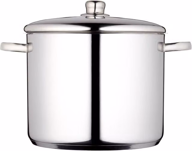 MasterClass Stainless Steel Stockpot, 14 Litre, Grey and Silver – 2