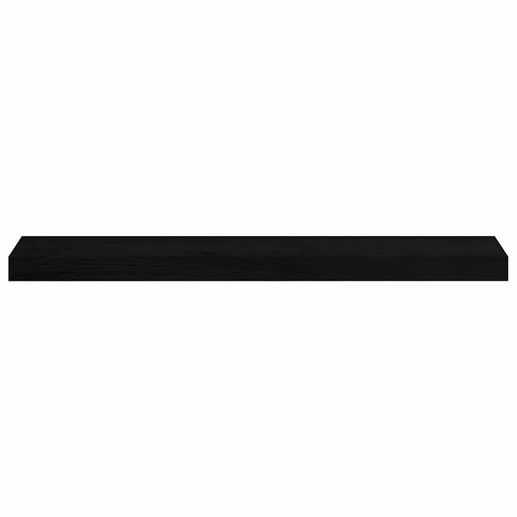 Berkfield Home Solid Oak Wood Window Sills, 2 Pieces, Dark Brown, W: 80 cm, D: 15 cm, H: 2 cm – 3