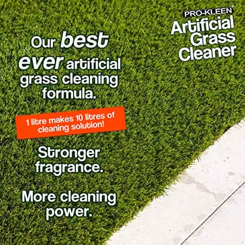 Pro-Kleen Artificial Grass Cleaner and Deodoriser for Dogs, 4-in-1 Disinfectant, Fresh Cut Grass, 1L (Makes 10L) – 2