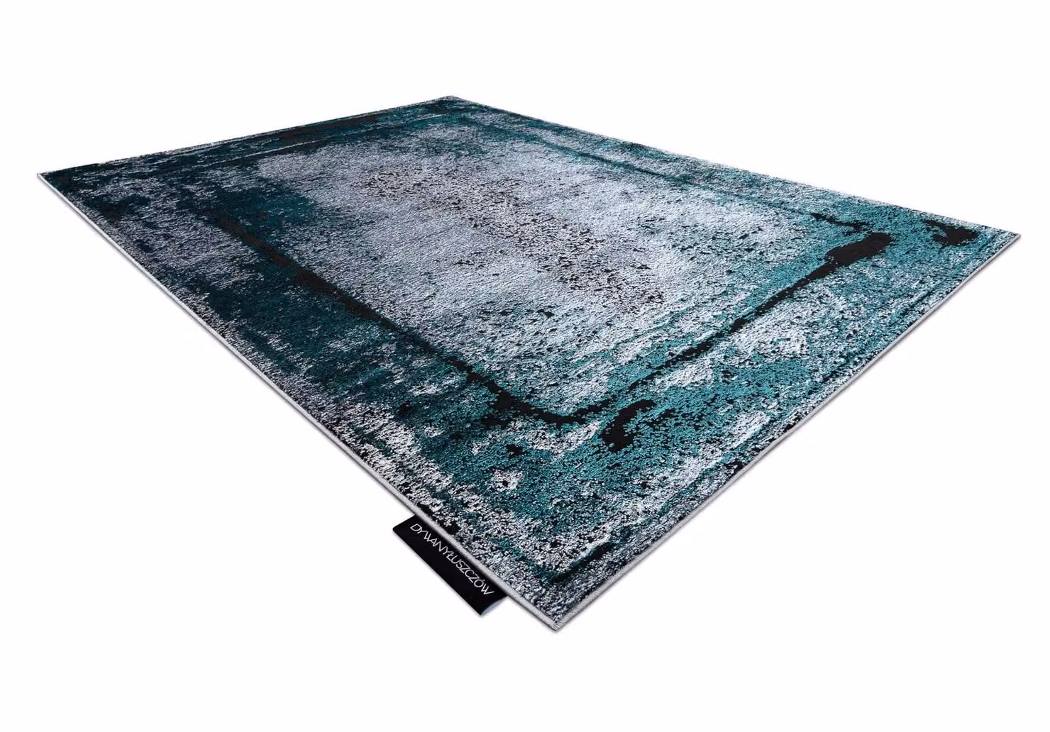 RugsX De Luxe Abstract Grey and Multicolour Polyester Rug, W: 140 cm, D: 190 cm – 4