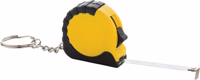 XD Design Keychain Tape Measure in Yellow
