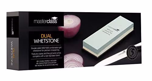 MasterClass Combination Whetstone, Brown, W: 18 cm, D: 6.5 cm, H: 3.1 cm – 2