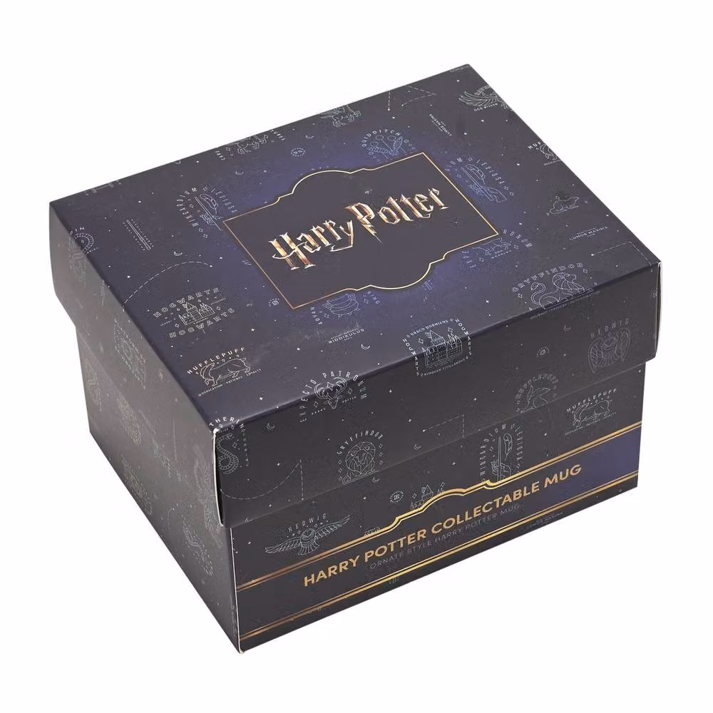 Widdop and Co Warner Bros Harry Potter Alumni Collectable Ceramic Mug in Orange and Gold – 4
