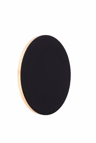 Lucide EKLYPS Modern Round LED Wall Light, Black, Diameter: 15 cm