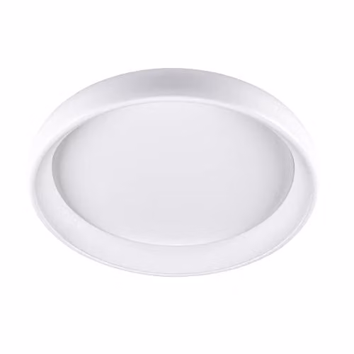 Netlighting Alessia Modern LED Flush Ceiling Light, White, 4000K