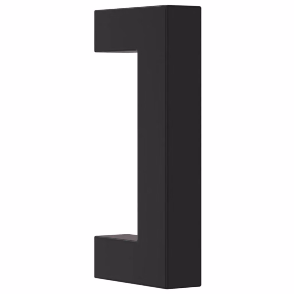 Berkfield Home 20 Pack Matt Black Stainless Steel Bar Cabinet Handles – 3