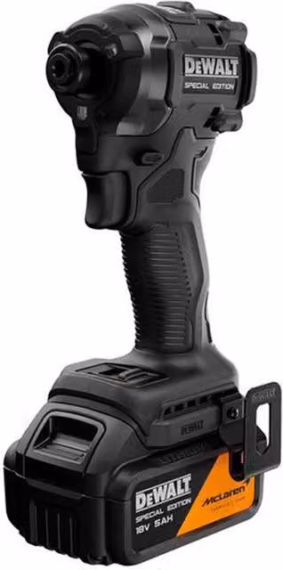 DeWalt McLaren F1 DCF86MP2T 18V Impact Driver with 2 x 5.0Ah Li-ion Batteries in Black