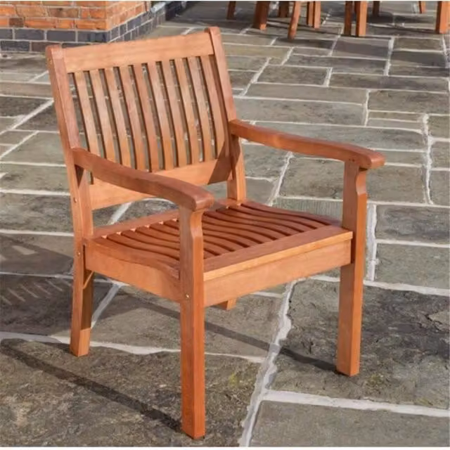 Cheshire Dining Armchair in Brown