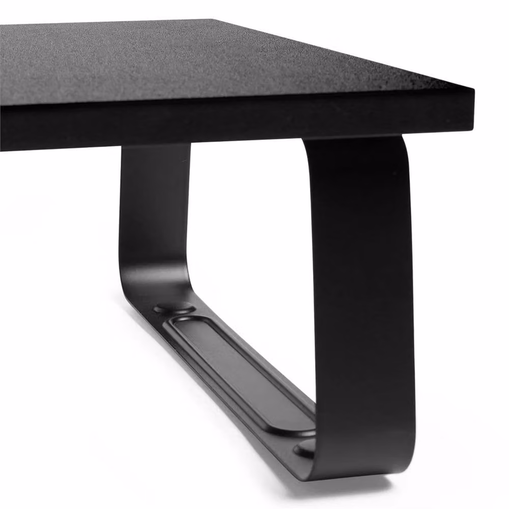 Nordara Ergonomic Monitor Stand Riser with Non-Slip Legs in Black – 3