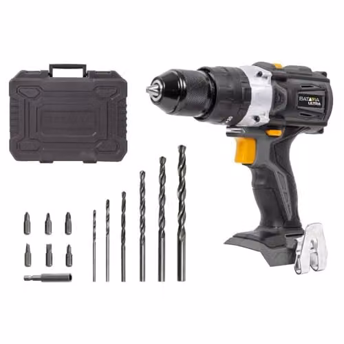 Batavia Maxxpack 18V Cordless Brushless Combi Drill 60 Nm, Black (Without Battery and Charger) – 1