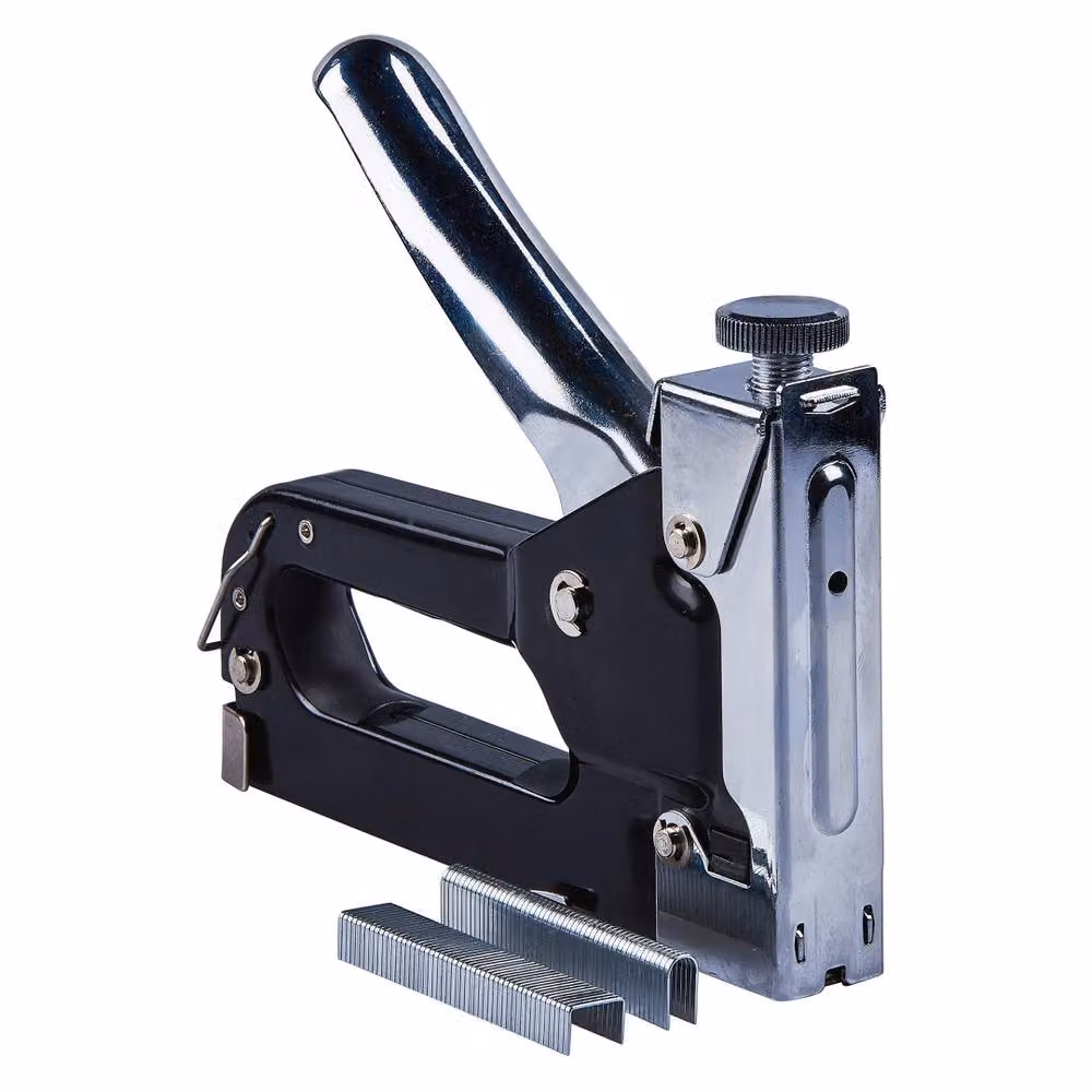 Amtech 3-in-1 Heavy Duty Staple Gun in Black and Multicolour – 2