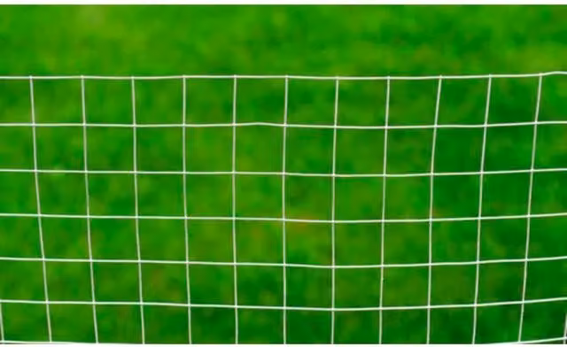 Berkfield Home Modern Chicken Wire Fence, Galvanised Steel, Silver, 10 x 1 m – 1