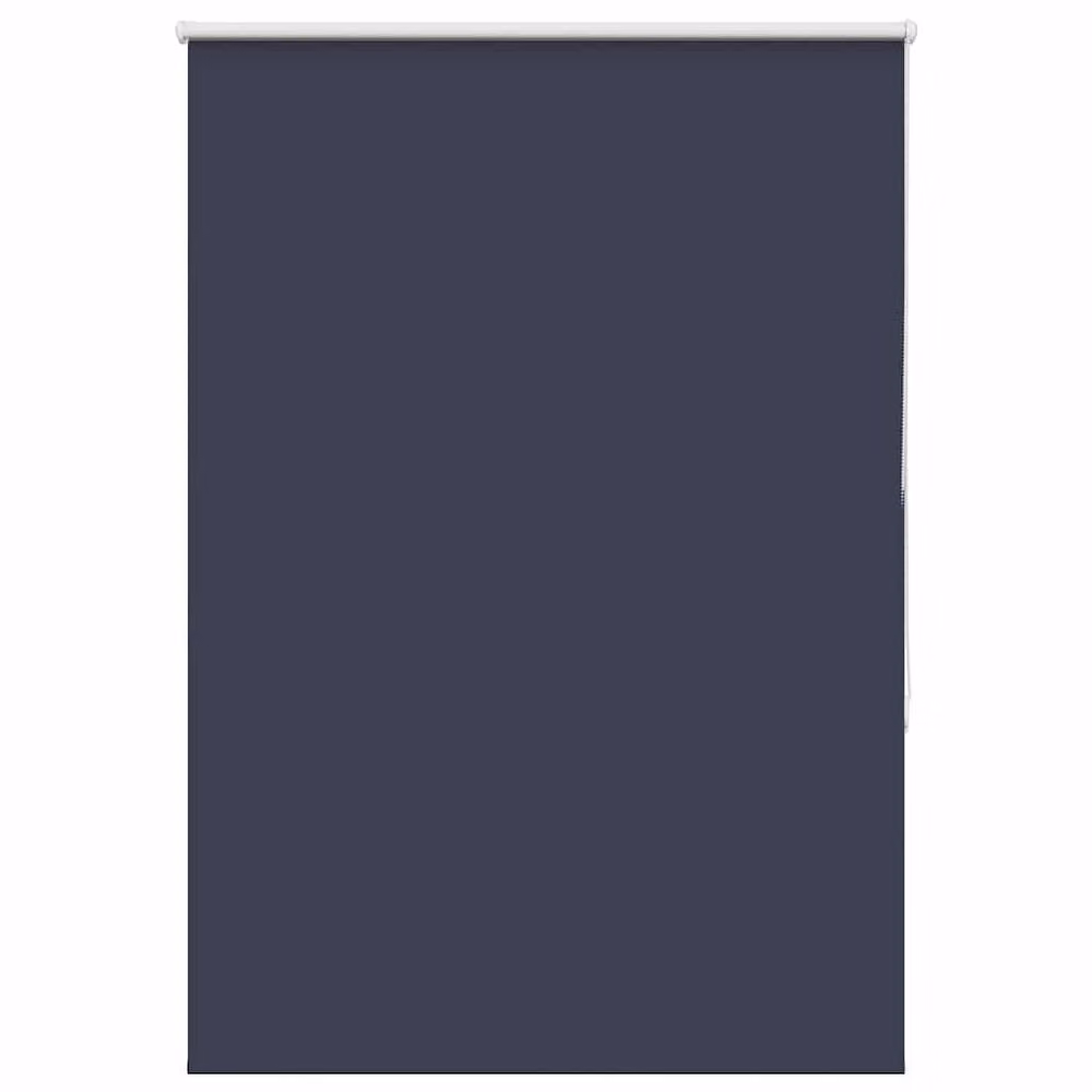 Berkfield Home Blue Polyester Blackout Roller Blind, W: 90 cm, H: 150 cm – 2